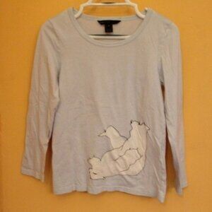 Vintage Marc by Marc Jacobs 100% cotton polar bear whimsical novelty t-shirt